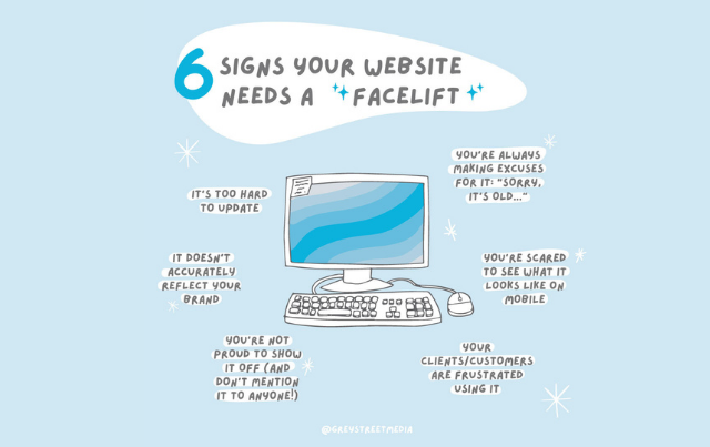 6 Signs Your Website Needs a Facelift 6 Signs Your Website Needs a Facelift